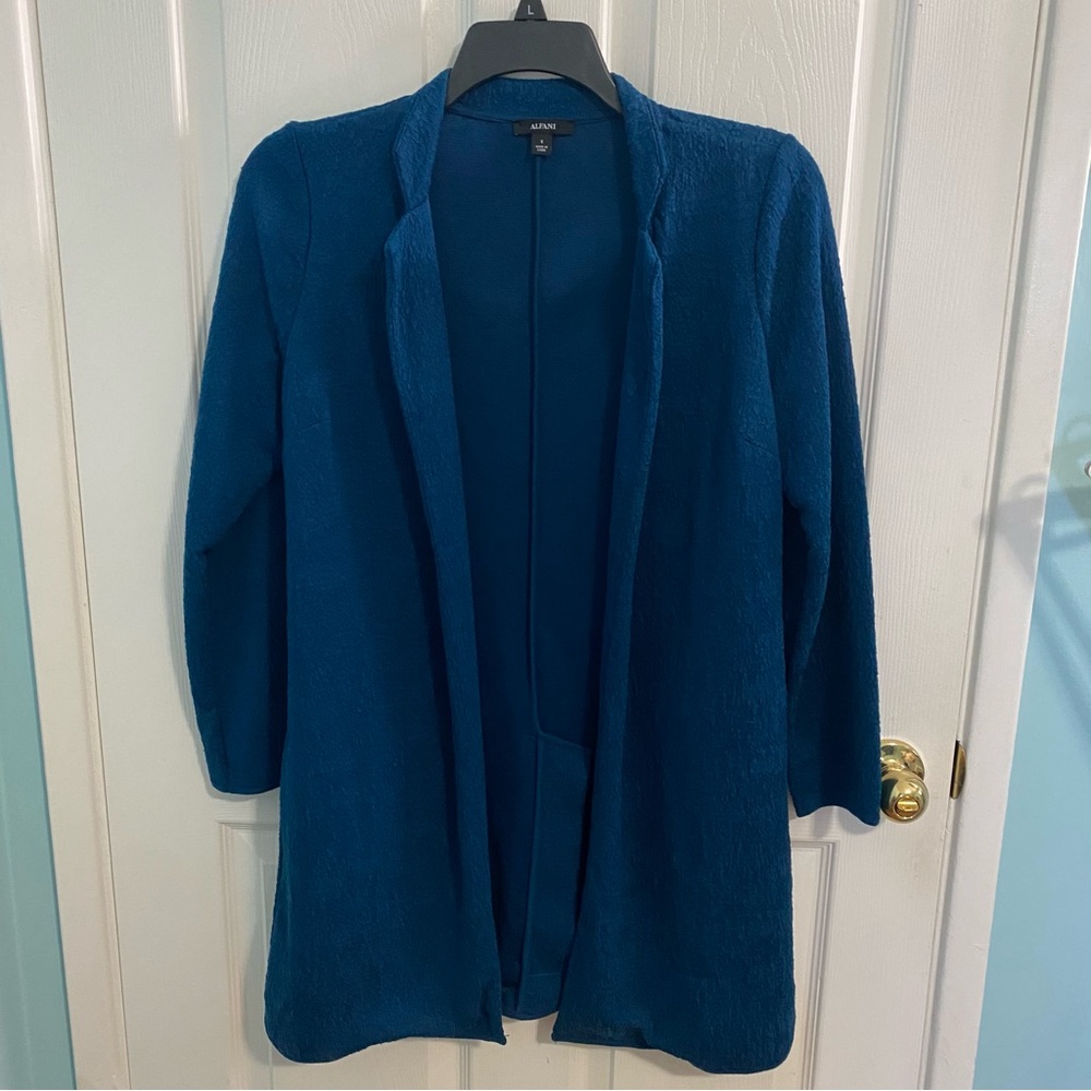 Alfani - Rare Earth 3 Open Jacket (Teal)